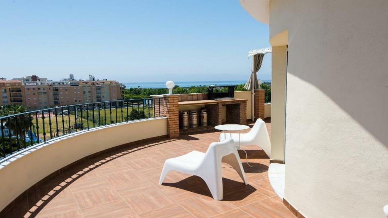 Appartamento Ático Olimpo con Piscina Torre Del Mar Esterno foto